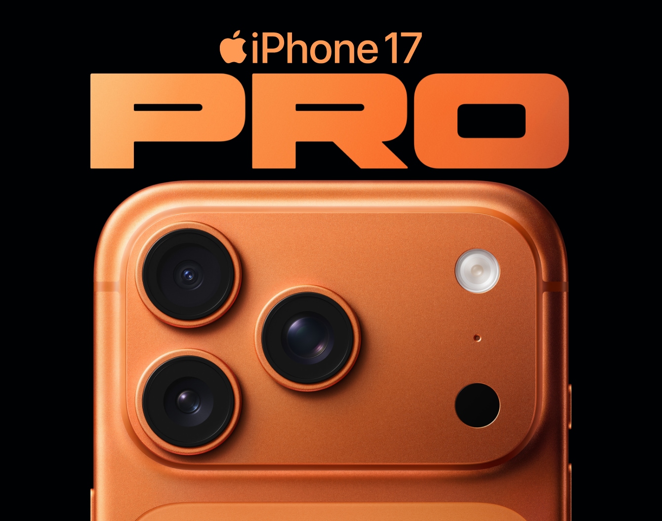 Pre-order iPhone 17 Pro orange colour
