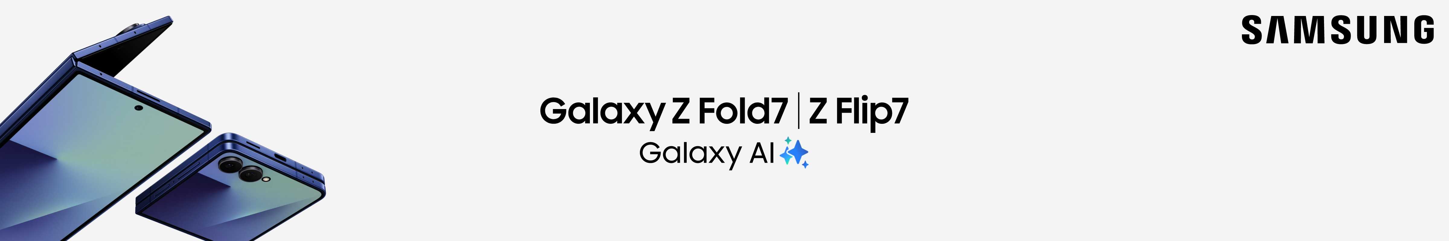 A blue Flip7 and Fold7 on a white background
