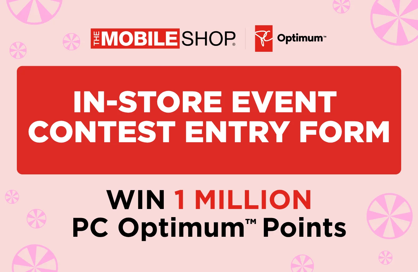 In-Store Event: Contest Entry Form